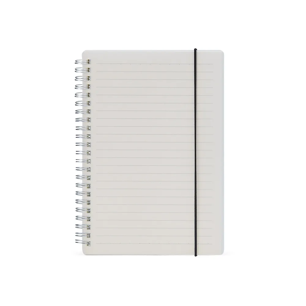 Caderno com Capa Plástica