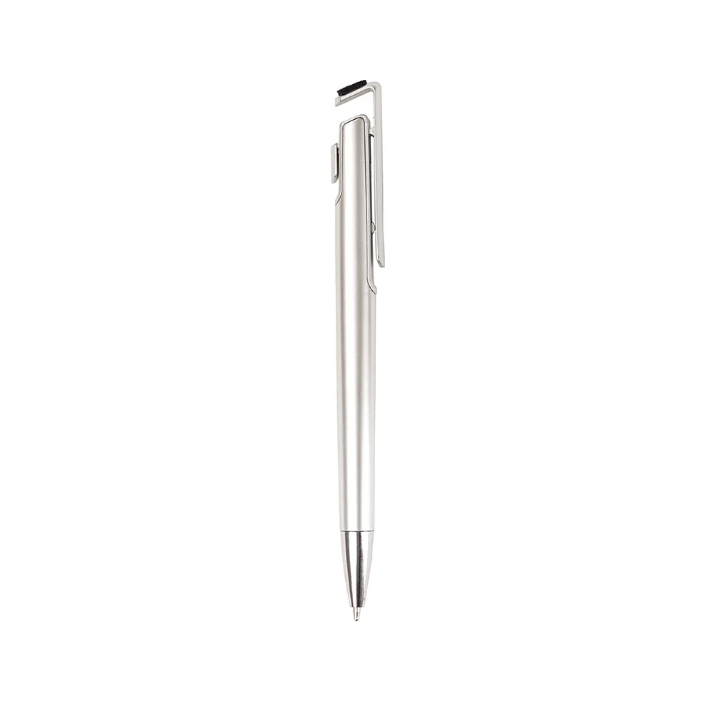 Caneta Plástica com Suporte para Celular