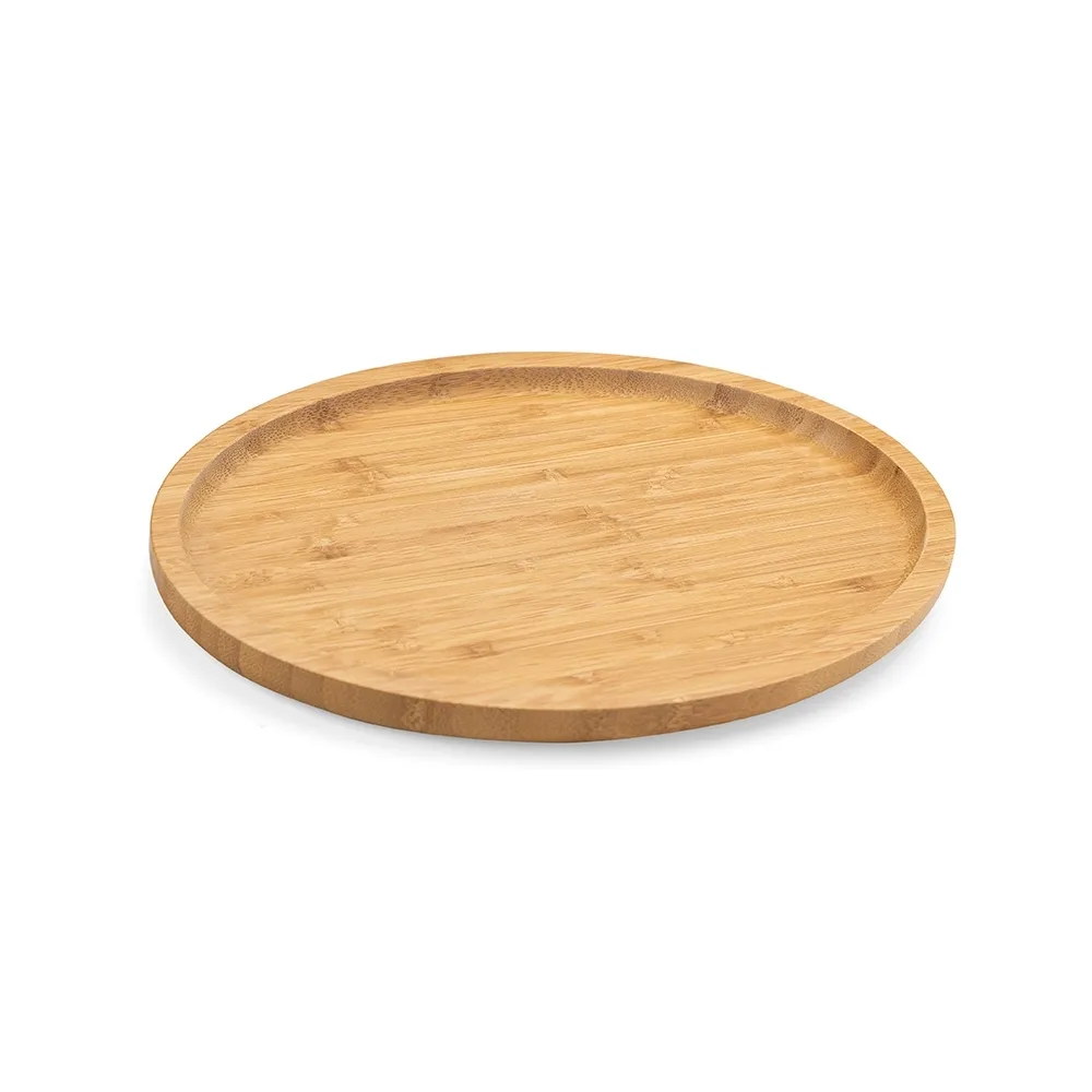 Petisqueira Oval de Bambu 28,5*20,5cm